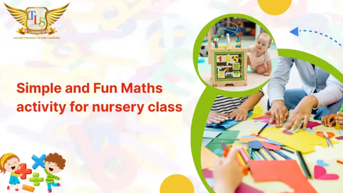 Simple and Fun maths activity for nursery class